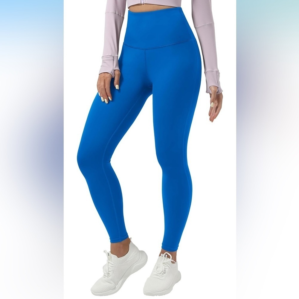 Queenike & Athletic brand 27” high waisted leggings. Size 4/6.